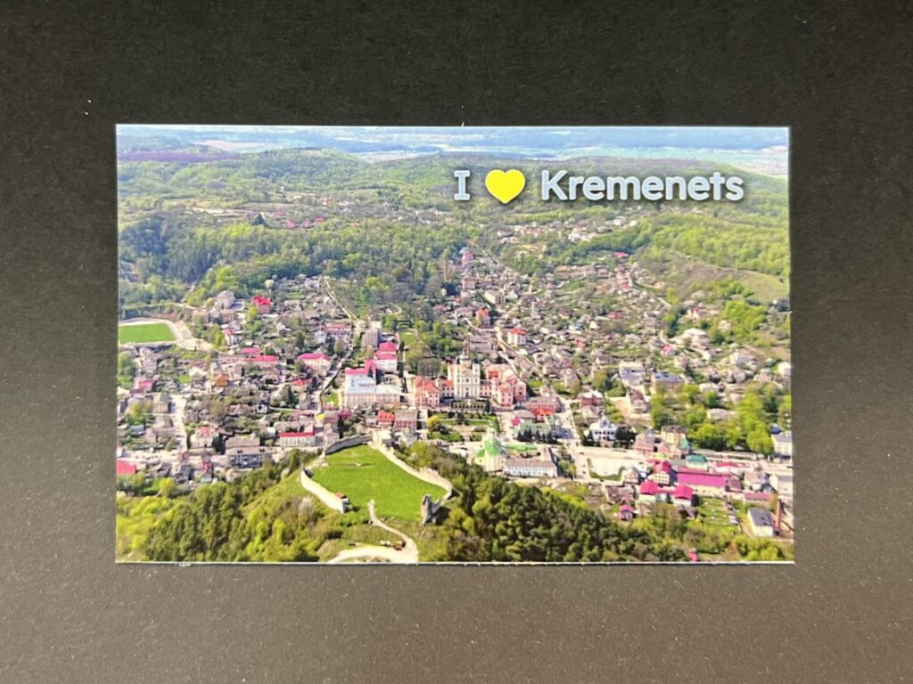 Магніт сувенірний "I love Kremenets" - Фото 4